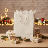White Paper Gift Bag with Silver Rope Handles – 70×50cm | Premium Luxury Packaging for Weddings, Birthdays & Special Occasions - Al Kabayel Discount CentreWhite Paper Gift Bag with Silver Rope Handles – 70×50cm | Premium Luxury Packaging for Weddings, Birthdays & Special OccasionsPacking & Wrapping SuppliesAKDCAl Kabayel Discount Centre