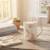 White & Pink with Gold Rim Unicorn Ceramic Mug - 400ml - Al Kabayel Discount CentreWhite & Pink with Gold Rim Unicorn Ceramic Mug - 400mlMugsAKDCAl Kabayel Discount Centre