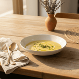White Porcelain Soup Plate with Gold Rim - 7 Inch - Al Kabayel Discount CentreWhite Porcelain Soup Plate with Gold Rim - 7 InchPlatesAKDCAl Kabayel Discount Centre