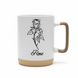 White Rose Ceramic Mug - 350ml - Al Kabayel Discount CentreWhite Rose Ceramic Mug - 350mlMugsAKDCAl Kabayel Discount Centre