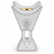 White & Silver Chalk Incense Burner | Arabic Majlis Bakhoor Holder | 13×8 cm - Al Kabayel Discount CentreWhite & Silver Chalk Incense Burner | Arabic Majlis Bakhoor Holder | 13×8 cmIncense burnerAKDCAl Kabayel Discount Centre