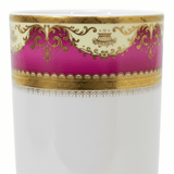 White with Pink & Gold Ornate Design Ceramic Mug - 300ml - Al Kabayel Discount CentreWhite with Pink & Gold Ornate Design Ceramic Mug - 300mlMugsAKDCAl Kabayel Discount Centre