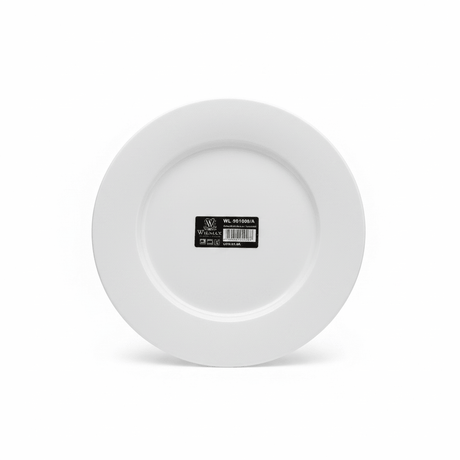 Wilmax Round White Porcelain Dinner Plate - 10 Inch - Al Kabayel Discount CentreWilmax Round White Porcelain Dinner Plate - 10 InchPlatesWILMAXAl Kabayel Discount Centre