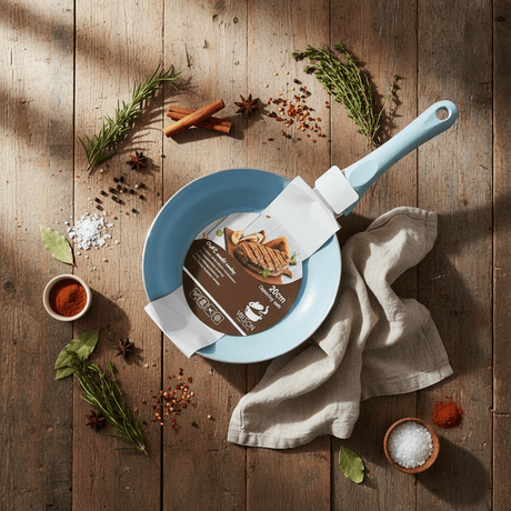 Wilson Marble Coated Non-Stick Fry Pan 20cm – Light Blue - Al Kabayel Discount CentreWilson Marble Coated Non-Stick Fry Pan 20cm – Light BlueFrying Pans & SkilletsWILSONAl Kabayel Discount Centre