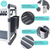 WINDCERA Aluminum Dish Rack – Heavy Duty Kitchen Drainer & Organizer, 60.9 x 26.7 x 34.2 cm, Sleek Design - Al Kabayel Discount CentreWINDCERA Aluminum Dish Rack – Heavy Duty Kitchen Drainer & Organizer, 60.9 x 26.7 x 34.2 cm, Sleek DesignOrganizers & AccessoriesWINDCERAAl Kabayel Discount Centre