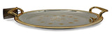 WINDCERA Round Silver Tray with Gold Accent – 32 cm Modern Charm - Al Kabayel Discount CentreWINDCERA Round Silver Tray with Gold Accent – 32 cm Modern CharmServing TraysWINDCERAAl Kabayel Discount Centre