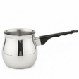 Windcera Silver Cezve Coffee Warmer | Premium Stainless Steel with Black Handle 24OZ - Al Kabayel Discount CentreWindcera Silver Cezve Coffee Warmer | Premium Stainless Steel with Black Handle 24OZTea/Coffee PotsWINDCERAAl Kabayel Discount Centre