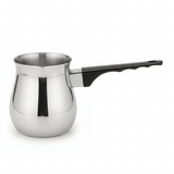 Windcera Silver Stainless Steel Coffee Warmer Cezve 120ml | Black Handle - Al Kabayel Discount CentreWindcera Silver Stainless Steel Coffee Warmer Cezve 120ml | Black HandleTea/Coffee PotsWINDCERAAl Kabayel Discount Centre