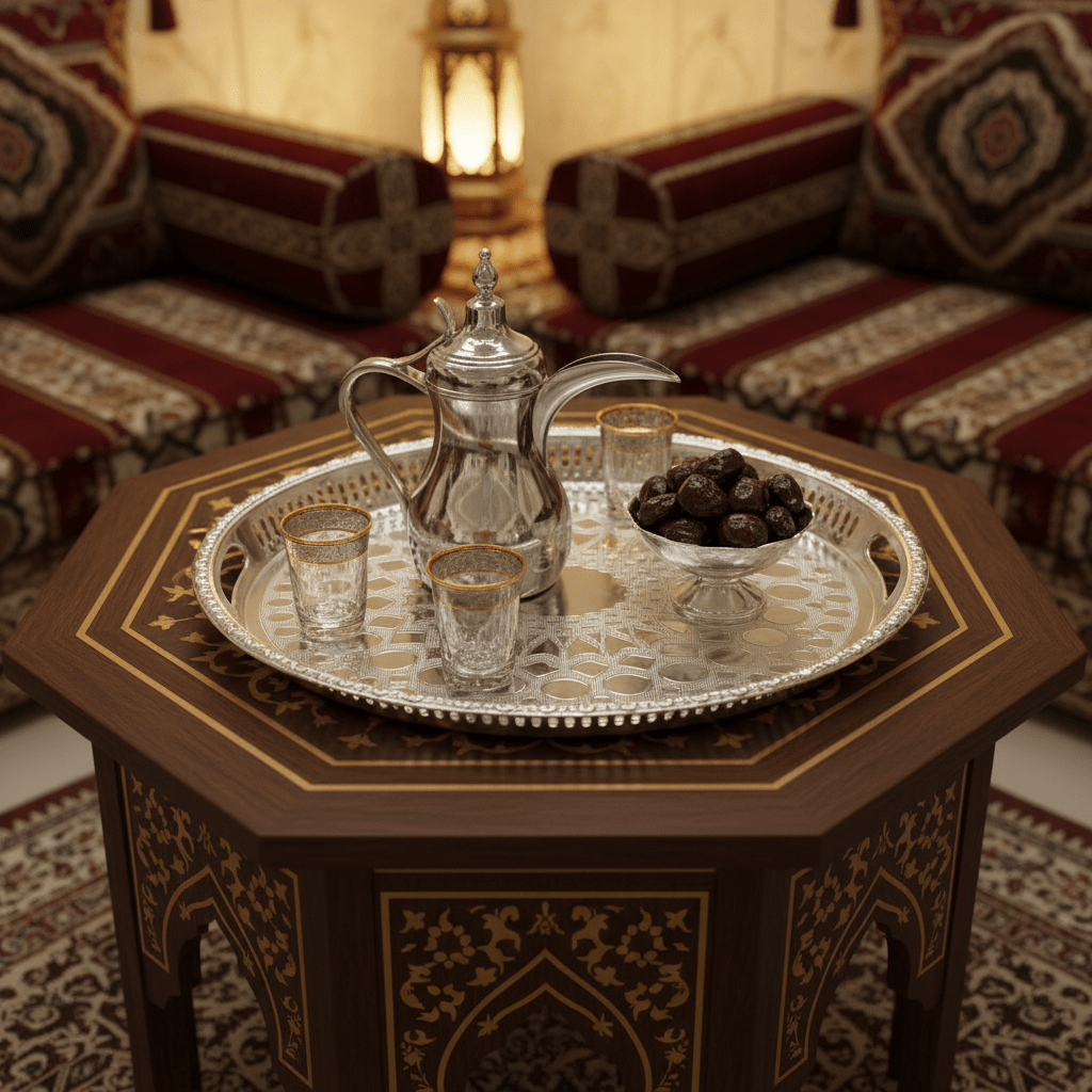 Windcera Silver Stainless Steel Oval Serving Tray | Arabic Geometric Lattice | 43×30cm - Al Kabayel Discount CentreWindcera Silver Stainless Steel Oval Serving Tray | Arabic Geometric Lattice | 43×30cmServing TraysWINDCERAAl Kabayel Discount Centre