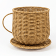 Wire Decorative Cup & Saucer Set | 17×17 cm | Artisan Home Accent Woven Color - Al Kabayel Discount CentreWire Decorative Cup & Saucer Set | 17×17 cm | Artisan Home Accent Woven ColorRattansAKDCAl Kabayel Discount Centre
