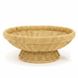 Wire Decorative Fruit Basket | 30×13 cm | Modern Kitchen & Table Display Woven Color - Al Kabayel Discount CentreWire Decorative Fruit Basket | 30×13 cm | Modern Kitchen & Table Display Woven ColorRattansAKDCAl Kabayel Discount Centre