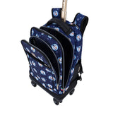 Wires 4 - Wheel Trolley 19" School Bag Set with Lunch Bag and Pencil Case, 900D Gucci Material, Blue Penguin - W24557 - Al Kabayel Discount CentreWires 4 - Wheel Trolley 19" School Bag Set with Lunch Bag and Pencil Case, 900D Gucci Material, Blue Penguin - W24557School BagsWIRESAl Kabayel Discount Centre