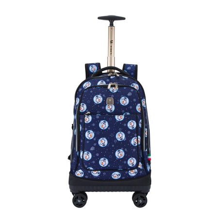 Wires 4 - Wheel Trolley 19" School Bag Set with Lunch Bag and Pencil Case, 900D Gucci Material, Blue Penguin - W24557 - Al Kabayel Discount CentreWires 4 - Wheel Trolley 19" School Bag Set with Lunch Bag and Pencil Case, 900D Gucci Material, Blue Penguin - W24557School BagsWIRESAl Kabayel Discount Centre