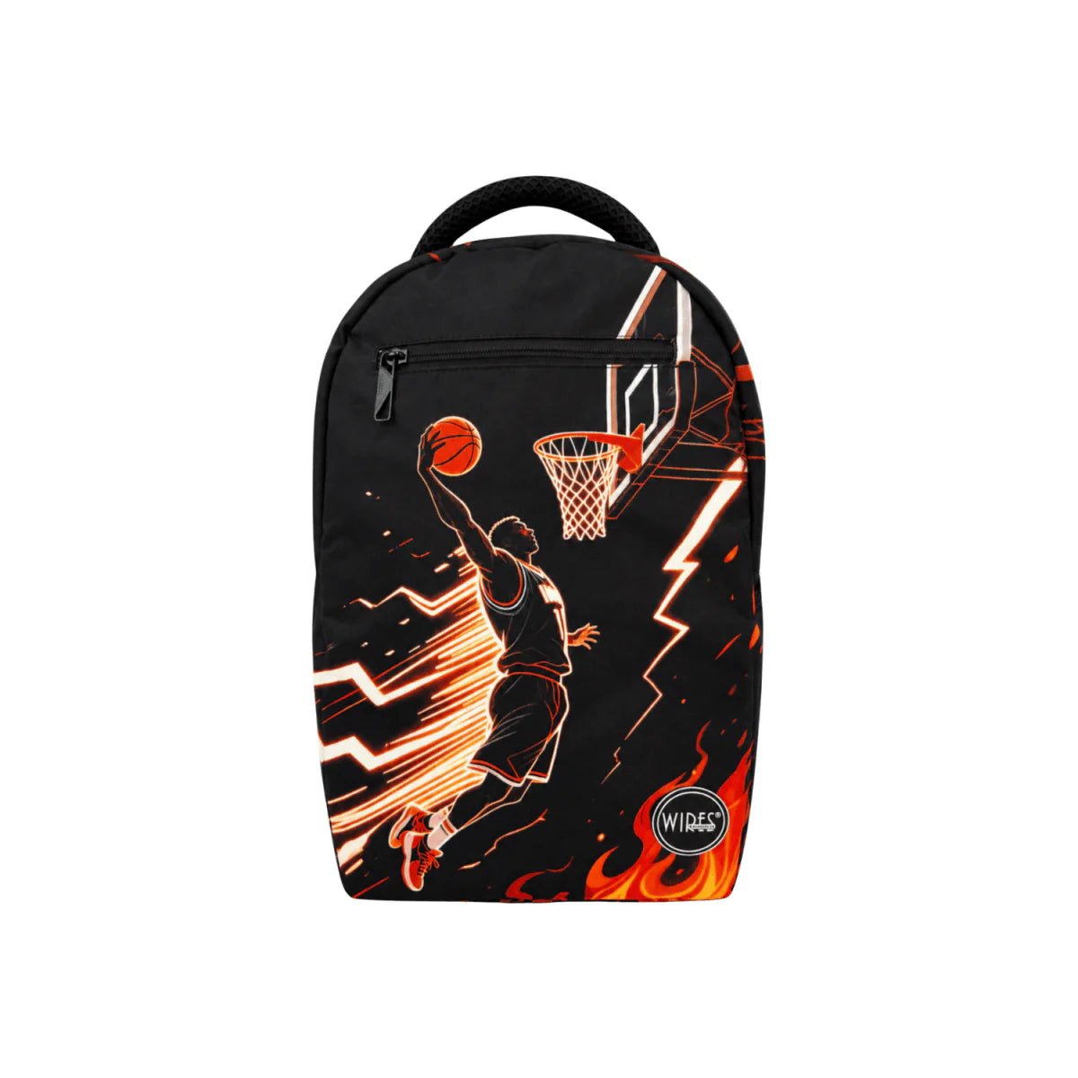 Wires Basketball Backpack 18.5" Laptop Compartment & Organized Storage - Al Kabayel Discount CentreWires Basketball Backpack 18.5" Laptop Compartment & Organized StorageBackpacksWIRESAl Kabayel Discount Centre