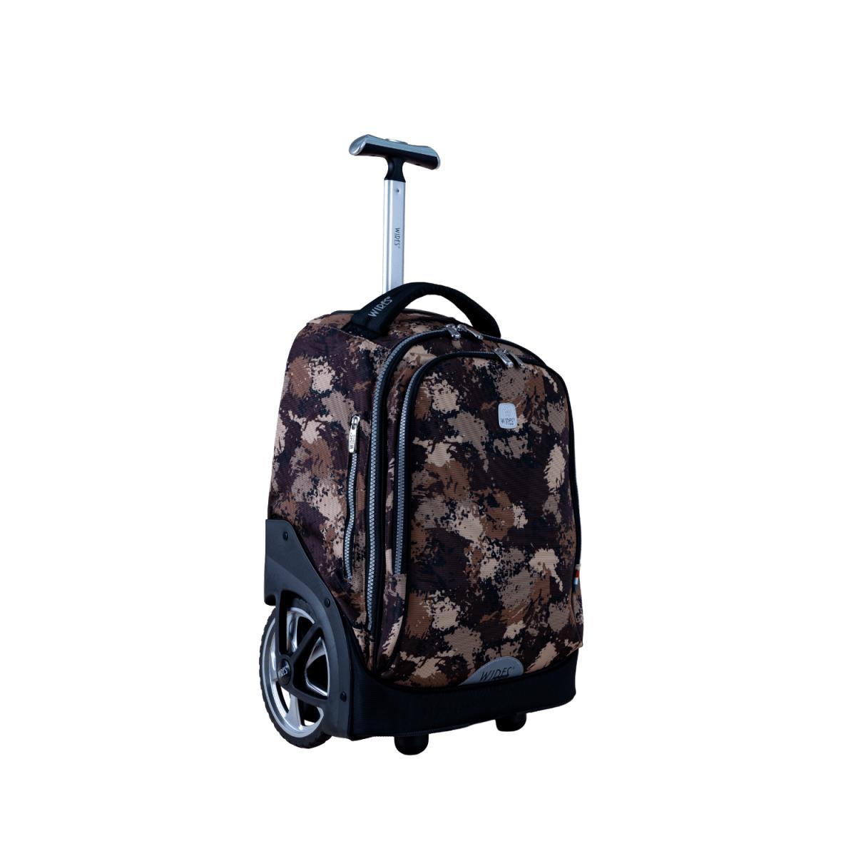 Wires Big Wheel Camouflage School Bag With Tolley 19", Lunch Bag And Pencil Case - Al Kabayel Discount CentreWires Big Wheel Camouflage School Bag With Tolley 19", Lunch Bag And Pencil CaseSchool BagsWIRESAl Kabayel Discount Centre