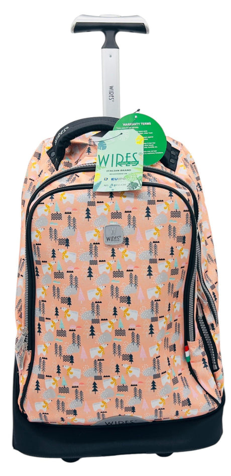 Wires Big Wheel Pine Tree School Bag With Tolley 19", Lunch Bag And Pencil Case - Al Kabayel Discount CentreWires Big Wheel Pine Tree School Bag With Tolley 19", Lunch Bag And Pencil CaseSchool BagsWIRESAl Kabayel Discount Centre