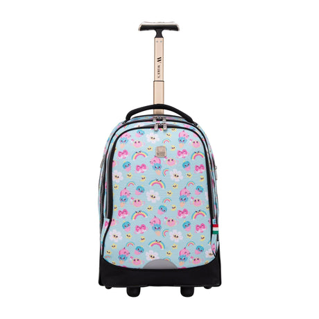 Wires Big Wheel Rainbow Icecream School Bag With Tolley 19", Lunch Bag And Pencil Case - Al Kabayel Discount CentreWires Big Wheel Rainbow Icecream School Bag With Tolley 19", Lunch Bag And Pencil CaseSchool BagsWIRESAl Kabayel Discount Centre