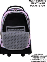 Wires Big Wheel School Bag Trolley Set of 3 (Lunch Bag & Pencil Case) Pink - Al Kabayel Discount CentreWires Big Wheel School Bag Trolley Set of 3 (Lunch Bag & Pencil Case) PinkSchool BagsWIRESAl Kabayel Discount Centre