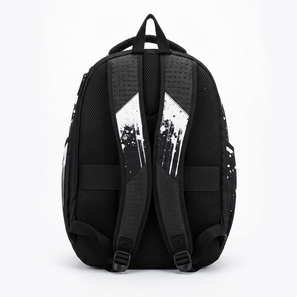Wires B&W Paint Backpack 18.5" Laptop Compartment & Organized Storage - Al Kabayel Discount CentreWires B&W Paint Backpack 18.5" Laptop Compartment & Organized StorageBackpacksWIRESAl Kabayel Discount Centre