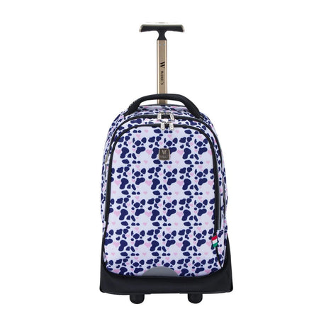 Wires Polka Print Big School Bag With Tolley 19"(Lunch Bag And Pencil Case) - Al Kabayel Discount CentreWires Polka Print Big School Bag With Tolley 19"(Lunch Bag And Pencil Case)School BagsWIRESAl Kabayel Discount Centre