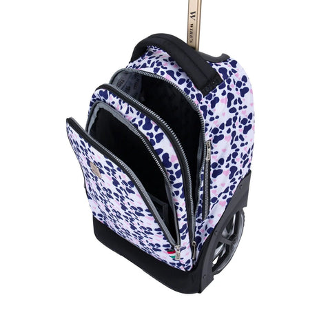 Wires Polka Print Big School Bag With Tolley 19"(Lunch Bag And Pencil Case) - Al Kabayel Discount CentreWires Polka Print Big School Bag With Tolley 19"(Lunch Bag And Pencil Case)School BagsWIRESAl Kabayel Discount Centre