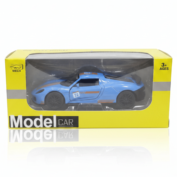 WJ Die - Cast Model Car 1:36 Scale – Blue Sports Car (Ages 3+) - Al Kabayel Discount CentreWJ Die - Cast Model Car 1:36 Scale – Blue Sports Car (Ages 3+)ToysWJAl Kabayel Discount Centre
