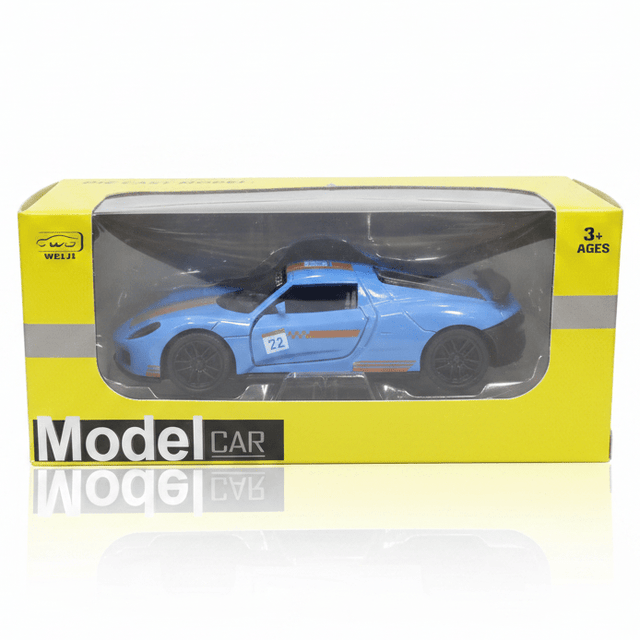 WJ Die - Cast Model Car 1:36 Scale – Blue Sports Car (Ages 3+) - Al Kabayel Discount CentreWJ Die - Cast Model Car 1:36 Scale – Blue Sports Car (Ages 3+)ToysWJAl Kabayel Discount Centre