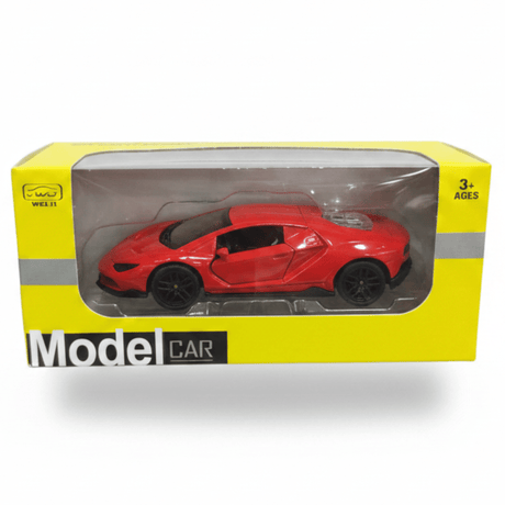 WJ Die - Cast Model Car 1:36 Scale – Red Sports Car (Ages 3+) - Al Kabayel Discount CentreWJ Die - Cast Model Car 1:36 Scale – Red Sports Car (Ages 3+)ToysWJAl Kabayel Discount Centre
