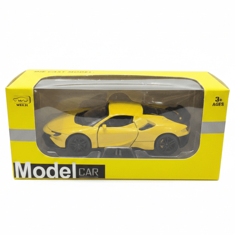 WJ Die - Cast Model Car 1:36 Scale – Yellow Sports Car (Ages 3+) - Al Kabayel Discount CentreWJ Die - Cast Model Car 1:36 Scale – Yellow Sports Car (Ages 3+)ToysWJAl Kabayel Discount Centre