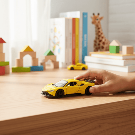 WJ Die - Cast Model Car 1:36 Scale – Yellow Sports Car (Ages 3+) - Al Kabayel Discount CentreWJ Die - Cast Model Car 1:36 Scale – Yellow Sports Car (Ages 3+)ToysWJAl Kabayel Discount Centre