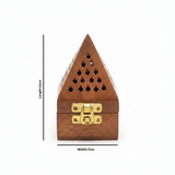 Wooden Incense Burner Box - 11×7 cm - Al Kabayel Discount CentreWooden Incense Burner Box - 11×7 cmIncense BurnerAKDCAl Kabayel Discount Centre