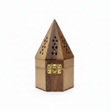 Wooden Pyramid Incense Burner Box - 18×10 cm - Al Kabayel Discount CentreWooden Pyramid Incense Burner Box - 18×10 cmIncense BurnerAKDCAl Kabayel Discount Centre