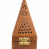 Wooden Pyramid Incense Burner Box - 18×8 cm - Al Kabayel Discount CentreWooden Pyramid Incense Burner Box - 18×8 cmIncense BurnerAKDCAl Kabayel Discount Centre