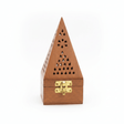 Wooden Pyramid Incense Burner Box - 18×8 cm - Al Kabayel Discount CentreWooden Pyramid Incense Burner Box - 18×8 cmIncense BurnerAKDCAl Kabayel Discount Centre