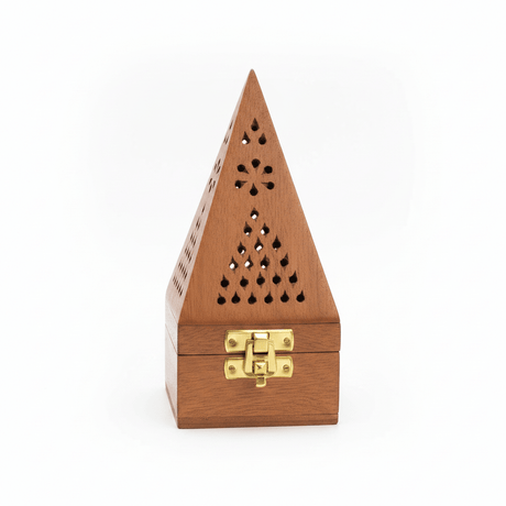 Wooden Pyramid Incense Burner Box - 18×8 cm - Al Kabayel Discount CentreWooden Pyramid Incense Burner Box - 18×8 cmIncense BurnerAKDCAl Kabayel Discount Centre