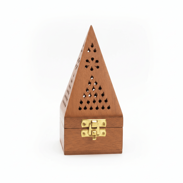 Wooden Pyramid Incense Burner Box - 18×8 cm - Al Kabayel Discount CentreWooden Pyramid Incense Burner Box - 18×8 cmIncense BurnerAKDCAl Kabayel Discount Centre