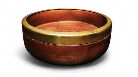 Wooden Serving Bowl Round 6460M Gold Line 20cm - Al Kabayel Discount CentreWooden Serving Bowl Round 6460M Gold Line 20cmBowlsAKDCAl Kabayel Discount Centre