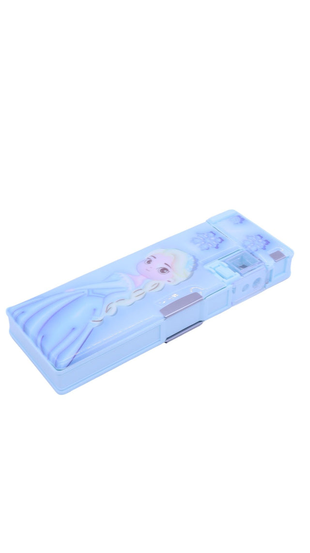 XPM Double Sided magnet Pencil Box with Sharpener Princess Design Blue - Al Kabayel Discount CentreXPM Double Sided magnet Pencil Box with Sharpener Princess Design BluePencil CasesXPMAl Kabayel Discount Centre