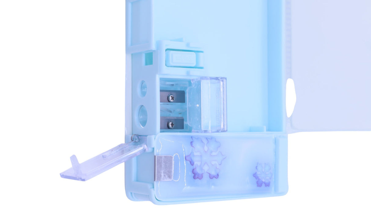 XPM Double Sided magnet Pencil Box with Sharpener Princess Design Blue - Al Kabayel Discount CentreXPM Double Sided magnet Pencil Box with Sharpener Princess Design BluePencil CasesXPMAl Kabayel Discount Centre