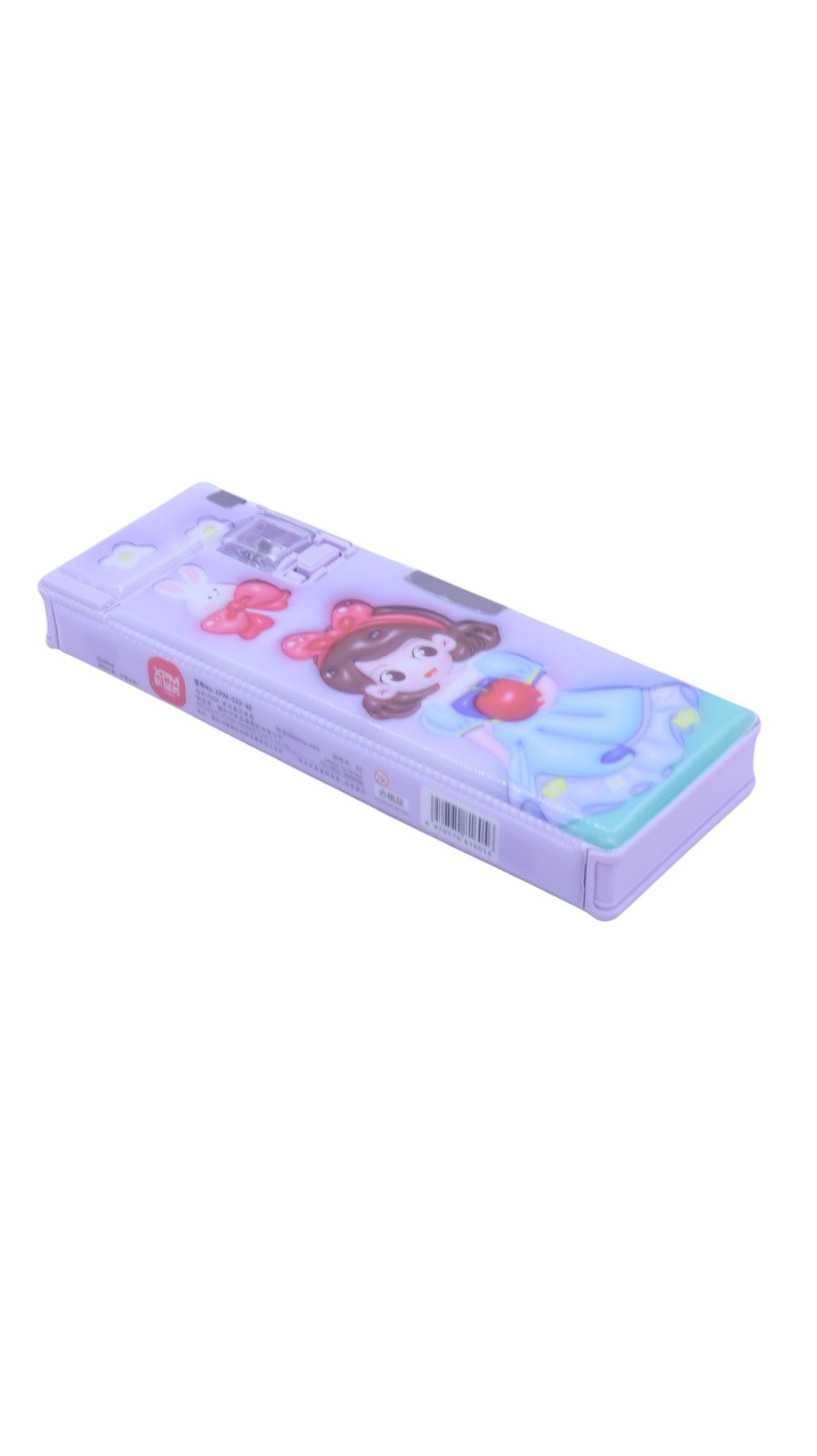 XPM Double Sided magnet Pencil Box with Sharpener Princess Design Lavender - Al Kabayel Discount CentreXPM Double Sided magnet Pencil Box with Sharpener Princess Design LavenderPencil CasesXPMAl Kabayel Discount Centre