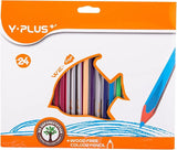 Y - Plus 24Pcs Colour Pencil - Al Kabayel Discount CentreY - Plus 24Pcs Colour PencilColor PencilsY - PLUSAl Kabayel Discount Centre
