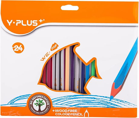 Y - Plus 24Pcs Colour Pencil - Al Kabayel Discount CentreY - Plus 24Pcs Colour PencilColor PencilsY - PLUSAl Kabayel Discount Centre