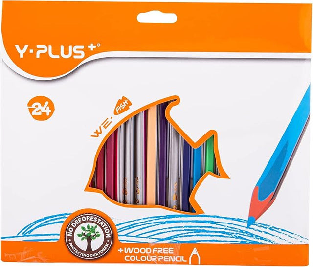 Y - Plus 24Pcs Colour Pencil - Al Kabayel Discount CentreY - Plus 24Pcs Colour PencilColor PencilsY - PLUSAl Kabayel Discount Centre