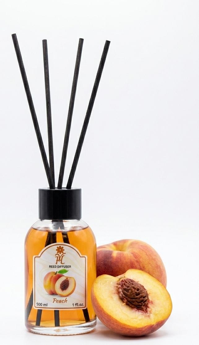 Yala Home Peach Reed Diffuser – 100ml - Al Kabayel Discount CentreYala Home Peach Reed Diffuser – 100mlHome FragrancesYALA HOMEAl Kabayel Discount Centre