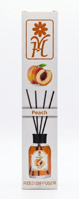 Yala Home Peach Reed Diffuser – 100ml - Al Kabayel Discount CentreYala Home Peach Reed Diffuser – 100mlHome FragrancesYALA HOMEAl Kabayel Discount Centre