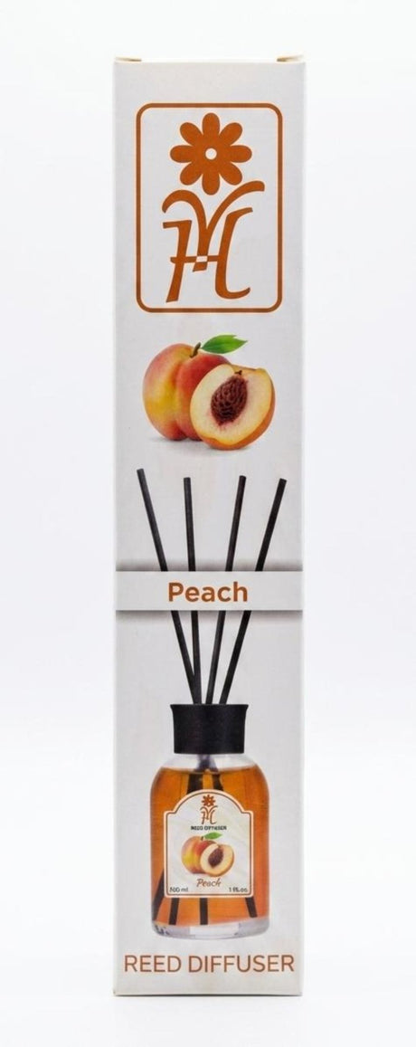 Yala Home Peach Reed Diffuser – 100ml - Al Kabayel Discount CentreYala Home Peach Reed Diffuser – 100mlHome FragrancesYALA HOMEAl Kabayel Discount Centre