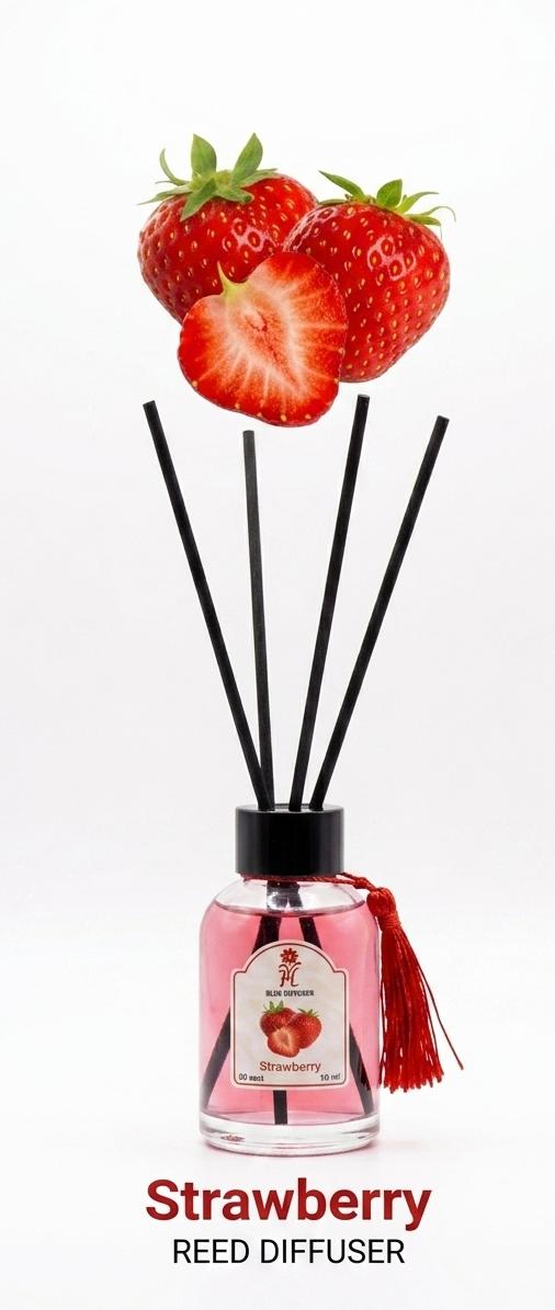 Yala Home Strawberry Reed Diffuser – 100ml - Al Kabayel Discount CentreYala Home Strawberry Reed Diffuser – 100mlHome FragrancesYALA HOMEAl Kabayel Discount Centre