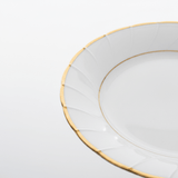 Yamatsu White Porcelain Meat Plate with Gold Rim — 6.75 Inch | Premium Dining Plate - Al Kabayel Discount CentreYamatsu White Porcelain Meat Plate with Gold Rim — 6.75 Inch | Premium Dining PlatePlatesYAMATSUAl Kabayel Discount Centre