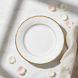 Yamatsu White Porcelain Meat Plate with Gold Rim — 6.75 Inch | Premium Dining Plate - Al Kabayel Discount CentreYamatsu White Porcelain Meat Plate with Gold Rim — 6.75 Inch | Premium Dining PlatePlatesYAMATSUAl Kabayel Discount Centre