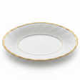 Yamatsu White Porcelain Pickle Dish with Golden Rim — 7 Inch | Premium Serving Dish - Al Kabayel Discount CentreYamatsu White Porcelain Pickle Dish with Golden Rim — 7 Inch | Premium Serving DishBowlsYAMATSUAl Kabayel Discount Centre